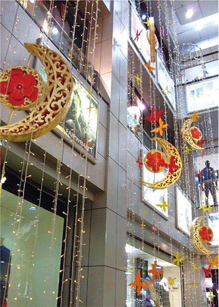 蘭山區(qū)中庭吊飾